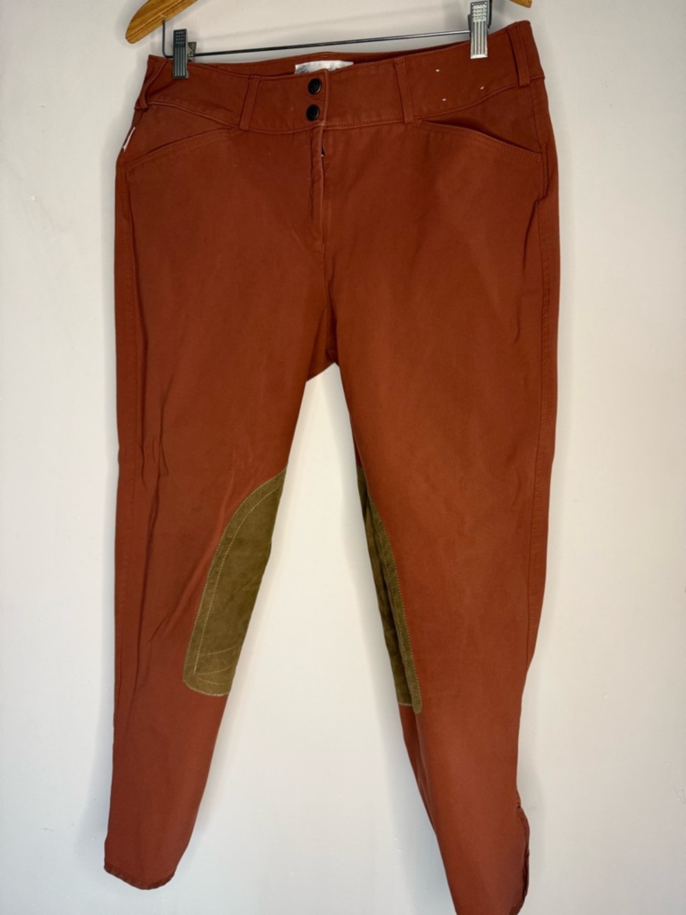 Rust Tailored Sportsman Breeches Size 34 Equestrian Horseback Riding